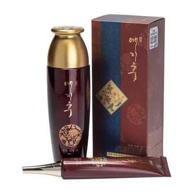 Roter Ginseng Hauttoner 150ml + Yezihu Roter Ginseng Feuchtigkeitsessenz 40ml, Feuchtigkeitsspendend, Koreanische Kosmetik, Kbeauty, Probe