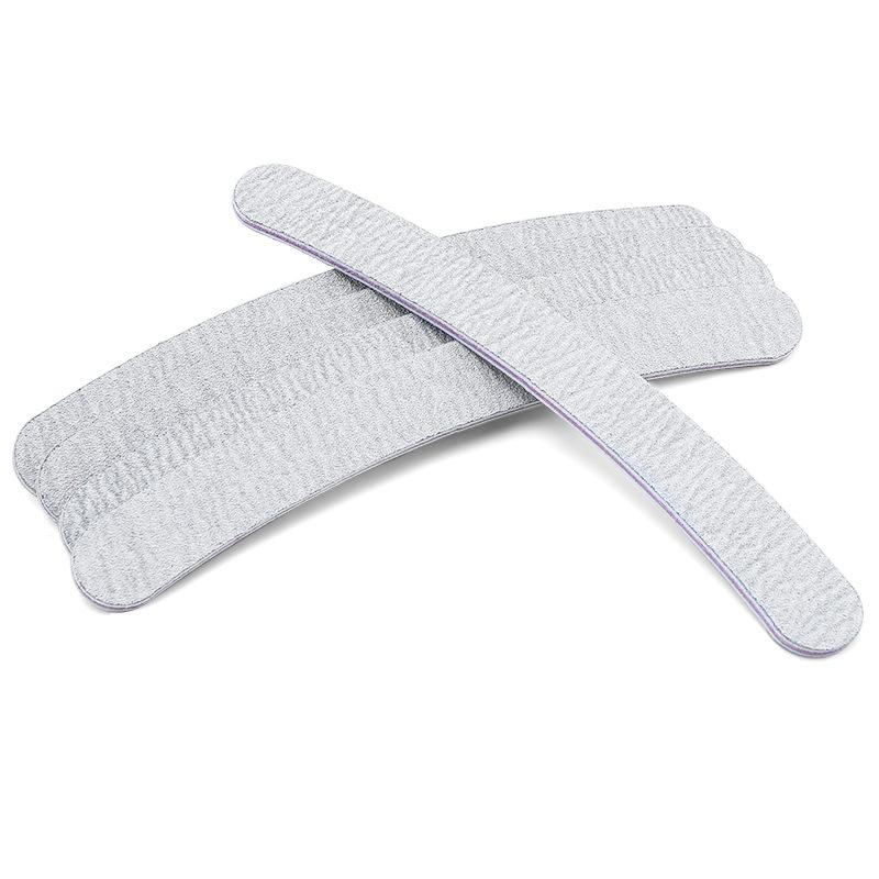 

[Распродажа] Серо-белая пилка для ногтей, наждачная бумага, ромбовидная пилка для ногтей, полумесяц, наждачная бумага, пилка для ногтей, полоска для полировки ногтей