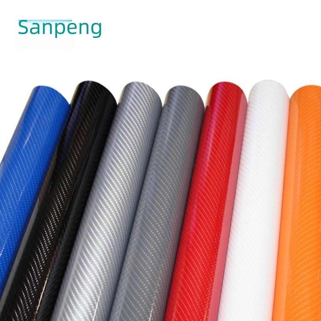 Sanpeng Carbonfaser-Aufkleber – 5D/6D/7D Hochglanz-Finish für den Innen- und Außenbereich des Autos.