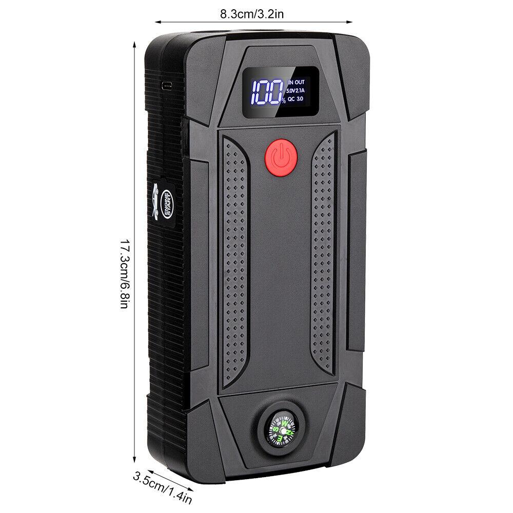 Car Jump Starter Booster Jumper Box Power Bank 500A Portable Battery Charger for 12V Car Emergency Booster Starter Device
