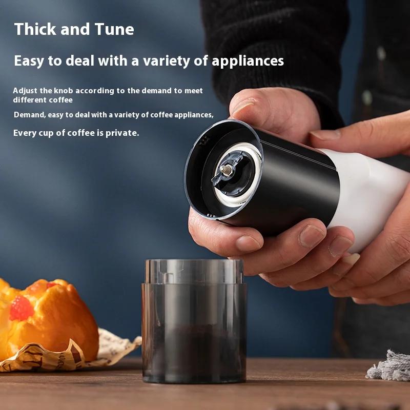 High-Quality Wireless Electric Portable Espresso Coffee Machine Electric Coffee Grinder for Car & Home Camping Coffee Maker