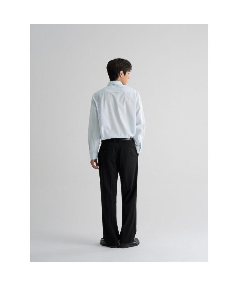 8seconds [Everyday Slacks] Semi-Wide Fit Spring Slacks Black