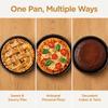 Round Pizza Pan 6 Inch Baking Tray Durable Pie Pan  Baking Pizza Cake