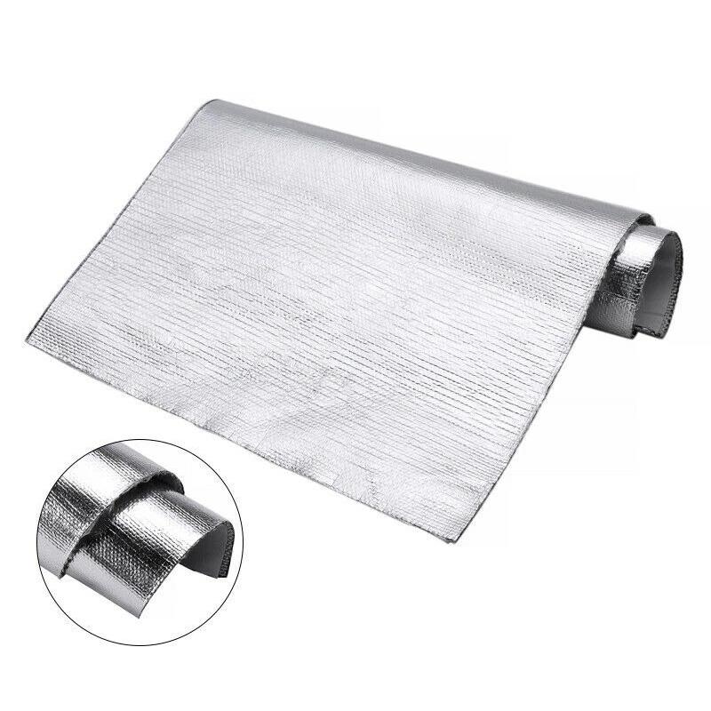 Heat Protection Sealing Tape Self-adhesive Fireproof Heat Insulation Mat Aluminum Foil Glass Film Car Home Kitchen Accessories