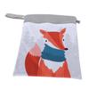 Waterproof Wet Bag Washable Diaper Wet Bag with Double Zipper for Travel Beach Pool Soiled ClothesES006-QW41