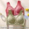 Popular Plus Size Seamless Lace Nursing Push-Up Bra - Comfortable, Wireless, Open-Front Bandeau Vest for Women