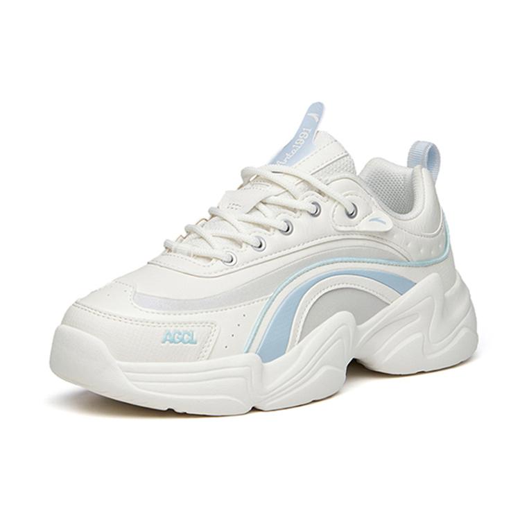 ANTA Chunky Sneakers Women's Low top White/Gray/Blue 922138890-7