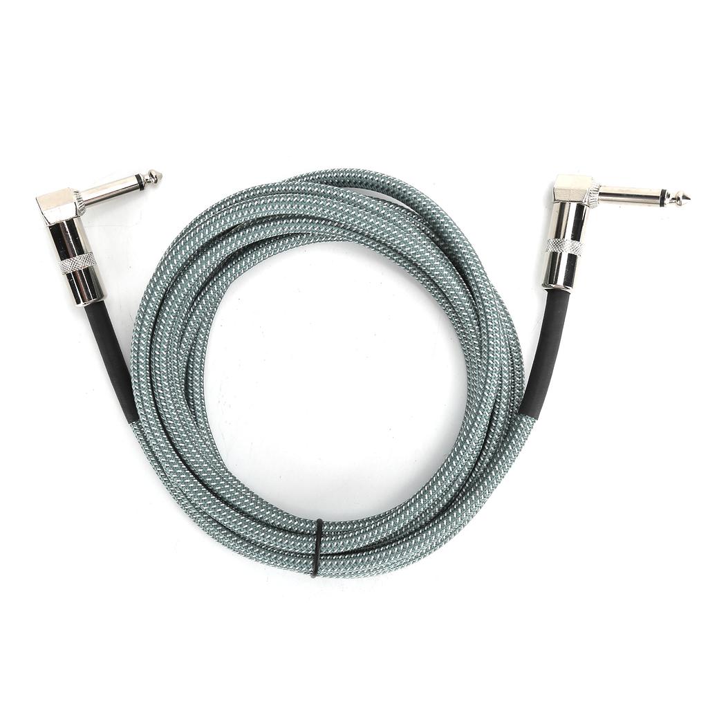 JORINDO Guitar Cable 6.35mm 14in O Connection Wire Electric Musical Instrument Cord 3 M