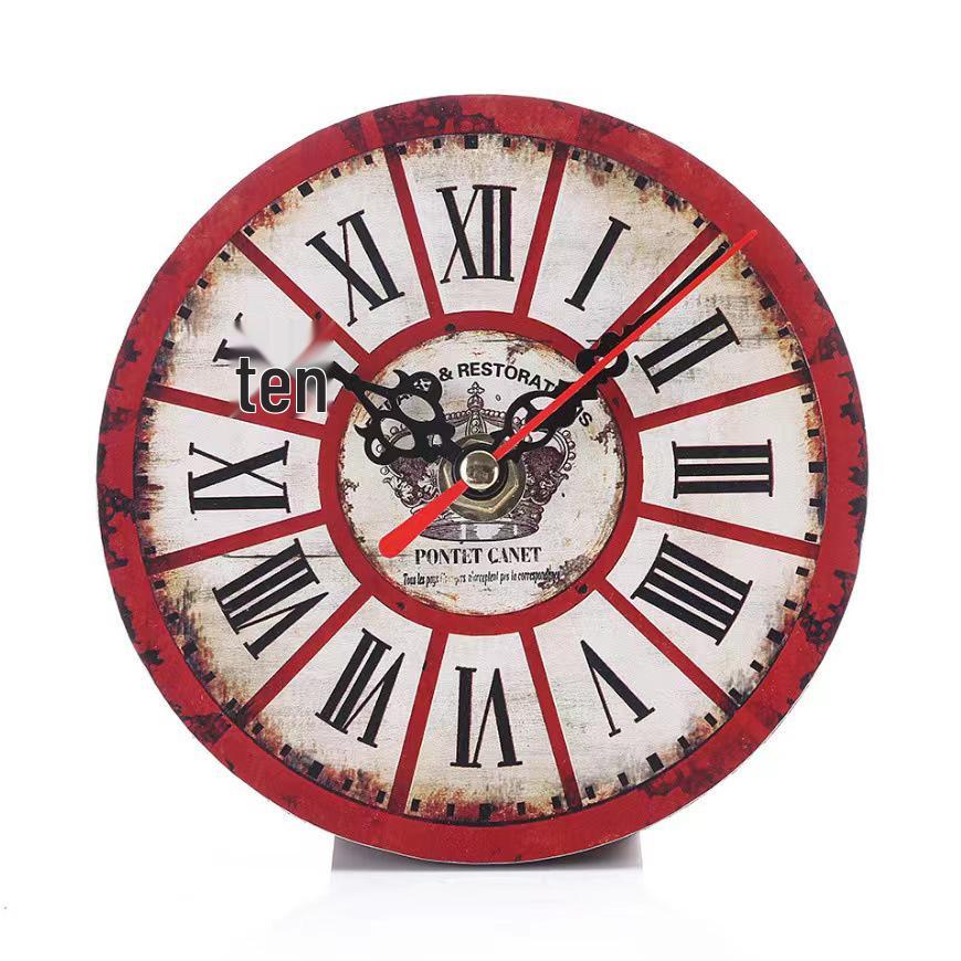 European Creative Wall Clock for Living Room Decor