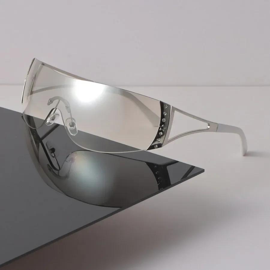 Luxury Mirror Square Sunglasses Women Men Designer Sun Glasses Retro Female Male Casual Colors