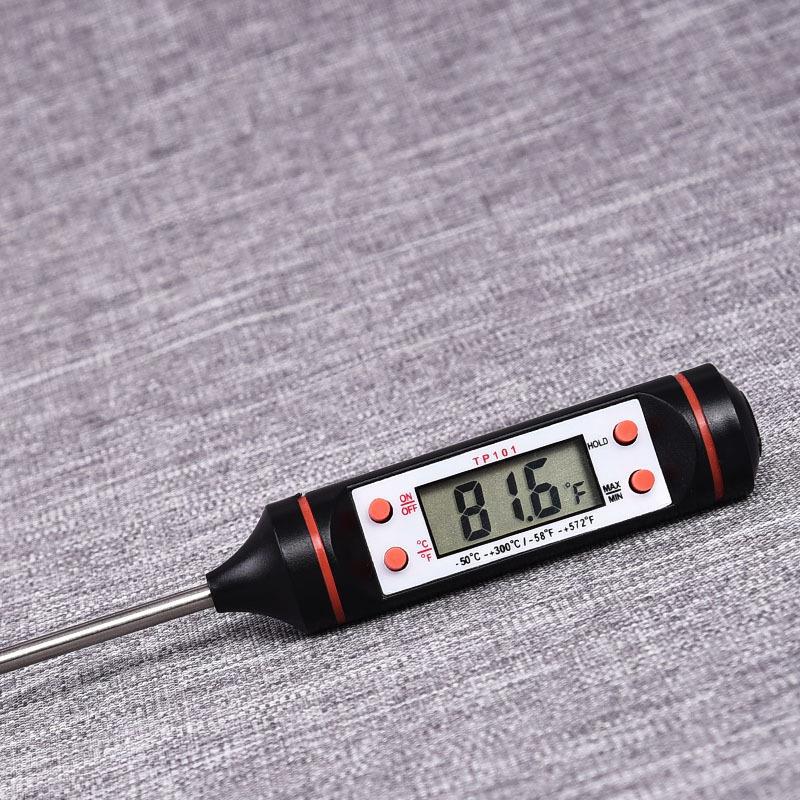 TP101 Digital Kitchen Thermometer: BBQ, Baking & Cooking Electronic Probe