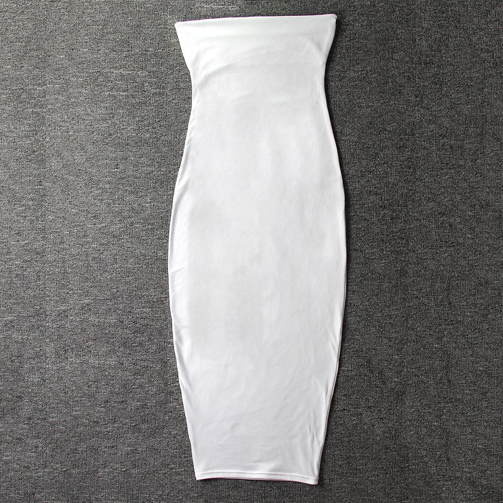 Women Boat Neck Pencil Dress Solid Color Sleeveless Neck Pencil Dress Solid Summer Dress