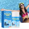 Pool Cleaning Tablets Pool Water Clarification Odor Removal Stains Multi-Purpose Cleaning Effervescent Tablets