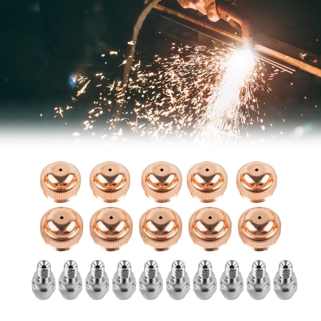 20pcs PSB60 121 743.0441 Electrode 743.0132 Tips for  Plasma Cutter Torch