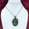 Tree Of Life Labradorite Pendant Gemstone Pendant Copper Wire Wrapped Jewelry