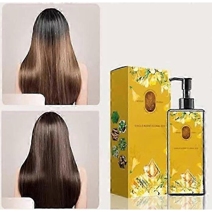 Tinta per Capelli Vegetale Nutriente,Tintura Vegetale Nutriente per Capelli,Lunga Durata
