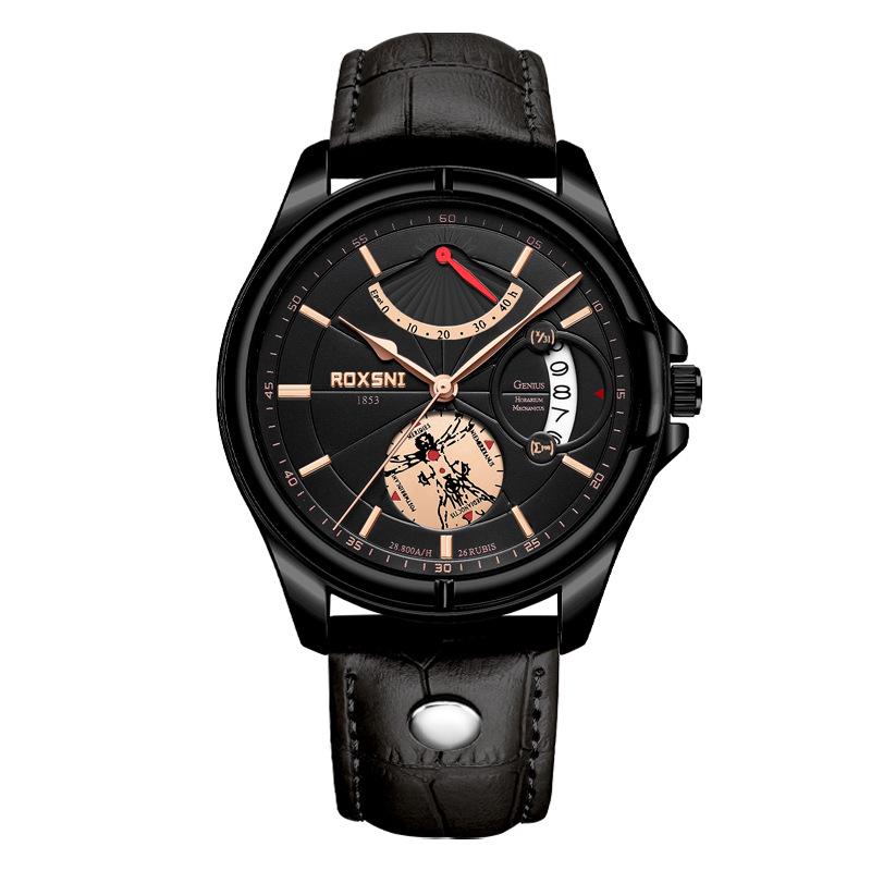 2025 Waterproof Men's Quartz Watch: Date Display & Casual Business Style