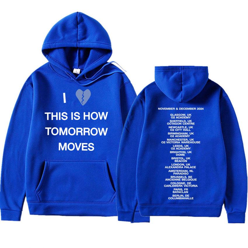 Beabadoobee I Love This Is How Tomorrow Moves Hoodies Mens Fashion Long Sleeves Y2k Clothing Pullovers Sweatshirts