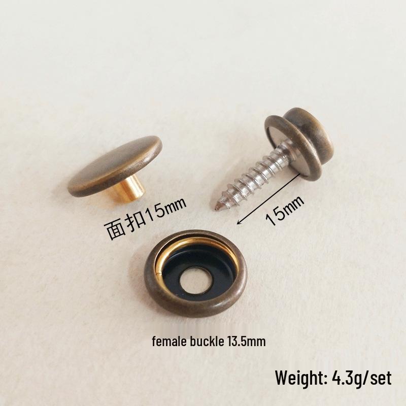 304 Stainless Steel Large Snap Fastener for Yacht, Tent, and Tarpaulin