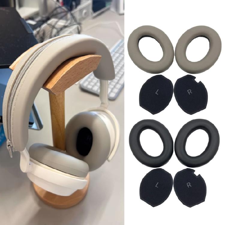 Noise Reducing Memory Foam Ear Pad Quick Change Designs Comfort Focused Earpad Replacements for Earphones 4.0 Wireless