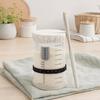 Sealed Jar, Sourdough Starter Kit with Date-Marked Feeding Tape, Large Wide Mouth Glass Jars for Active Fermentation