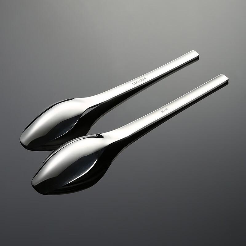 Ruhan Small 304 Stainless Steel Dessert Spoon - Set of 5
