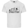 Evolution des Rugby-Spielerverbands Lustiges Unisex-Leichtbaumwoll-T-Shirt