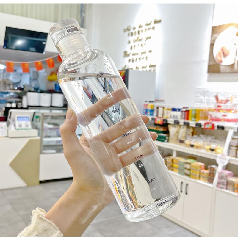 750ml Portable Hydration Bottles for Water Juice Coffee Durable Material for Outdoor Activities