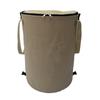 Home Camping Trash Can Pop-Up Circular Storage Pail Canvas Foldable Recycling Bin Outdoor Garbage Garden Yard Garbage Bag New