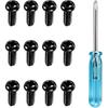 12PCS M2*5 Car Key Fob Screws Replacement OEM#35116-SDA-A11,Stainless Steel Key Fob Repair Kit Compatible with Honda Accord Odyssey,Keys Shell Screws