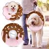 Pet Elizabeth Collar Protective Cone Soft Donut Shape Adjustable Neck Guard for Dogs and Cats Grooming Recovery
