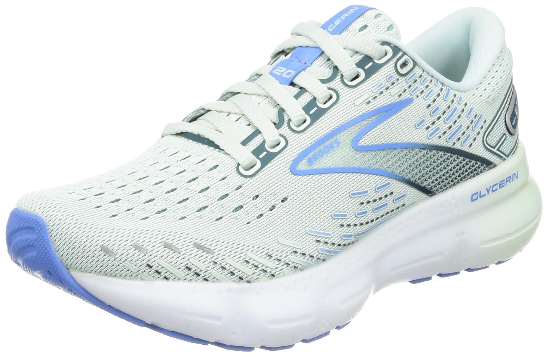 

Running Shoes Sneakers Glycerin 20 BRM 3823 BRW 3691 3692 Mint cm B [Brooks] Men s Women s 24.0 мятный