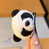 20 Stück Kleines 4 cm Panda Plüschtier, Kleine Dekorations-Plüsch-Haarspange Panda Puppe Spielzeug