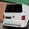 2X For Volkswagen For VW T5 T5.1 T6 T6.1 2 Door Transporter Rear Spoiler Roof Wing High Qulity ABS By Carbon Fiber Glossy Black