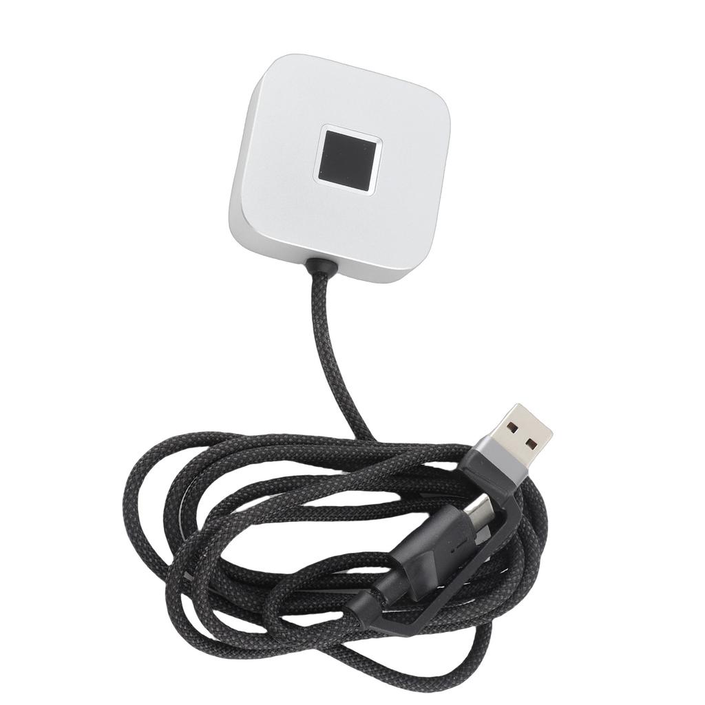 USB Fingerprint Reader for PC 360 Degree Touch Fast Recognition Biometric Fingerprint Scanner Dongle Support for   10 11 Hello