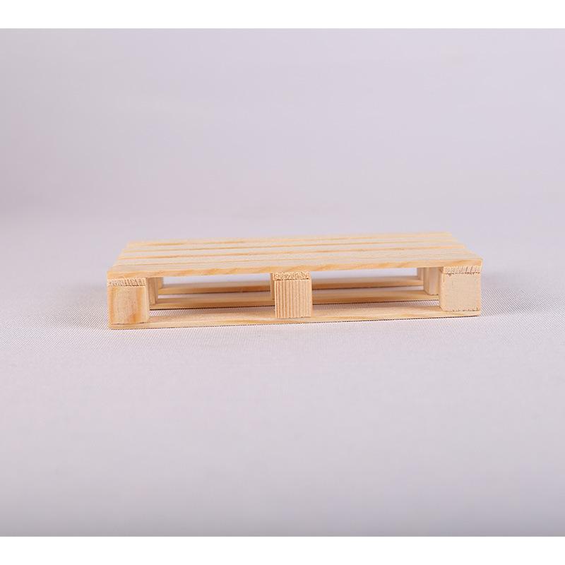 Heat-Resistant Wooden Openwork Coaster and Mini Tray