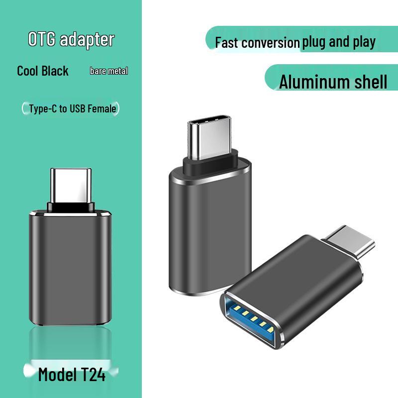 Adaptor OTG USB 3.0 la Type-C pentru telefoane Apple, Huawei, Xiaomi