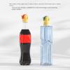With Straw Lid Beverage Water Bottle Cap Spill-Proof With Storage Box Water Bottle Lid Dustproof Anti Choking Drinking Tube