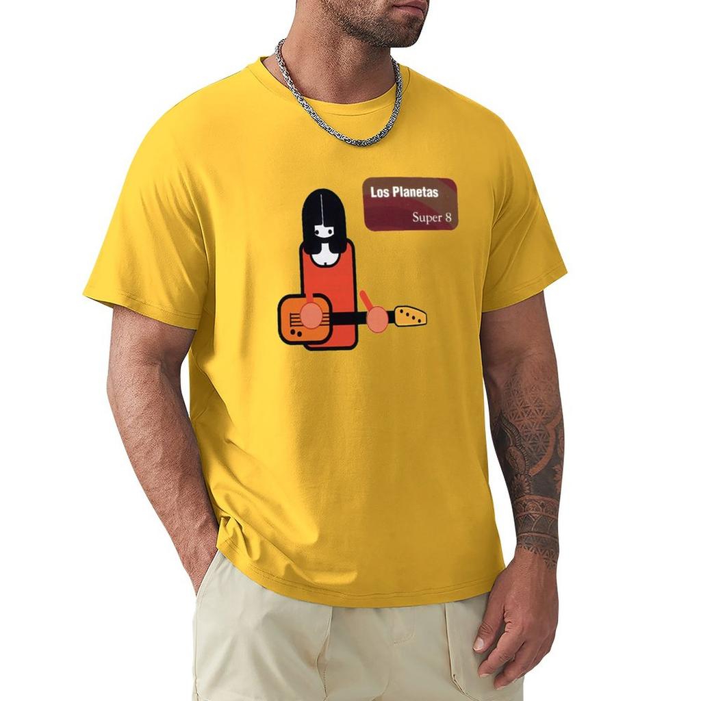 Los Planetas Super 8 May T-Shirt aesthetic clothes graphic t shirt mens big and tall t shirts