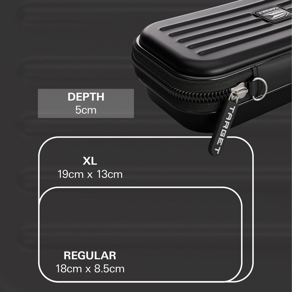 TARGET Darts TAKOMA WALLET (Dart Case) - Holds 3 darts and dart accessories (Black)