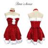 Weihnachten Santa Cosplay Niedliches Halloween Set "Rina's house" Damenkostüm, Kostüm, 4-teilig (XL)
