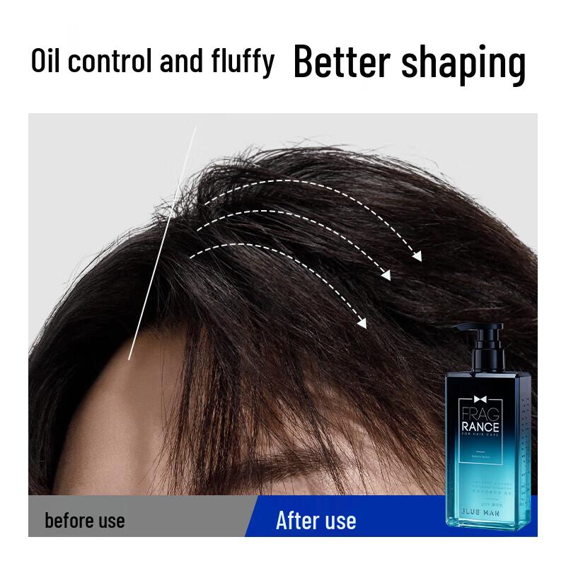 PRIME BLUE French Fragrance Men's Anti-Dandruff Shampoo