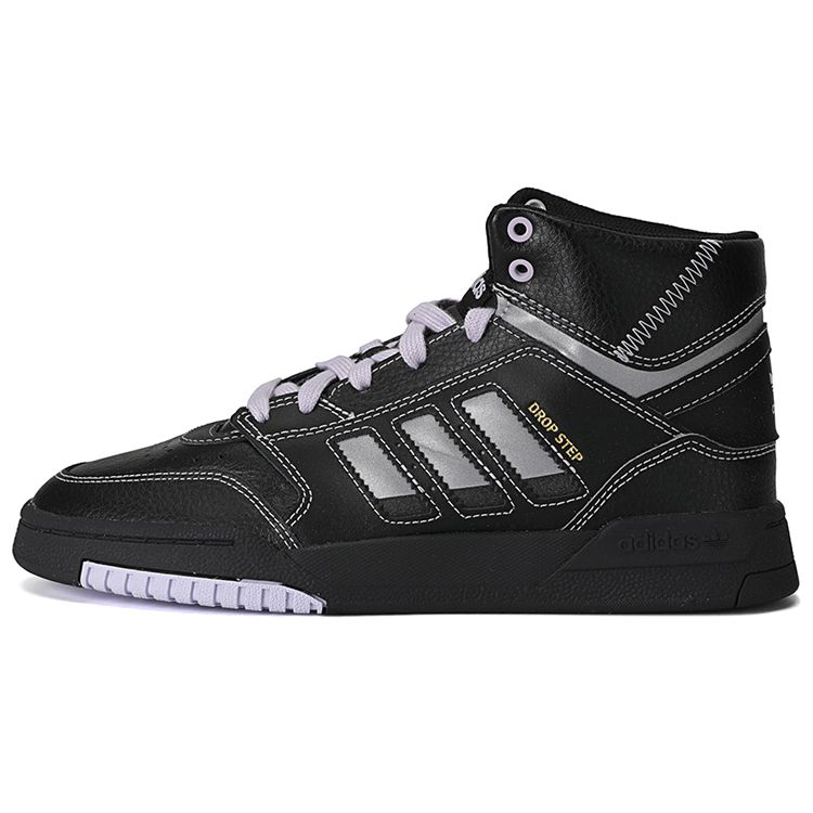 

Adidas Originals Drop Step Retro Casual High-Top Skate Shoes Women Sneakers Black FV4884 36⅔