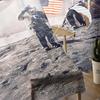 Astronaut Space Moon Tulle Curtains For Living Room Bedroom Kitchen Decoration Chiffon Sheer Voile Window Curtains Custom Drape