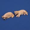 Kawaii Sleeping Model Cute Resin Sleeping Puppy Figures Car Dashboard Ornament Creative Tabletop Decoration Gifts