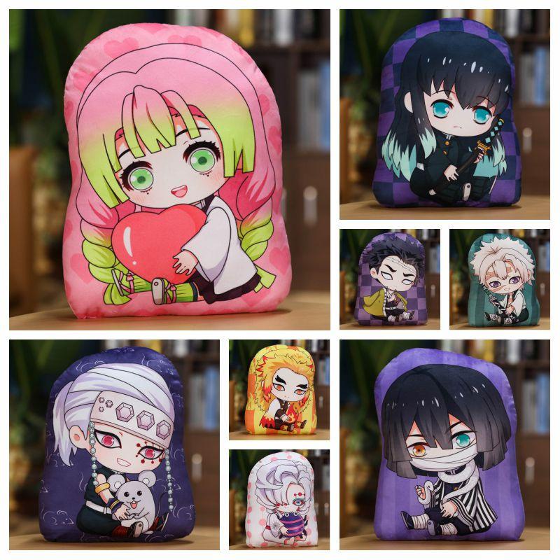 Anime Demon Slayer Kimetsu No Yaiba Plüschkissen Anhänger Stofftier Perfekt für Sammlung und Dekoration