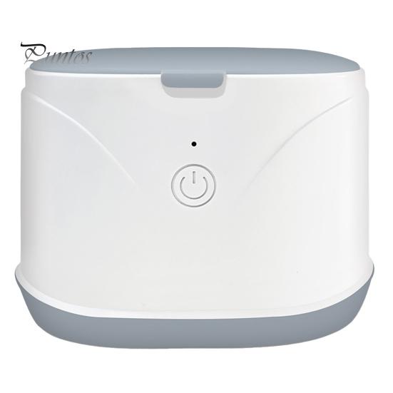 

Ультразвуковой очиститель зубных протезов, емкость 200 мл, портативный очиститель фиксаторов, УФ-режим, профессиональный очиститель ювелирных изделий белый