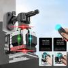 High-Precision 12-Line German Laser Level - Red, Green, Blue & Purple