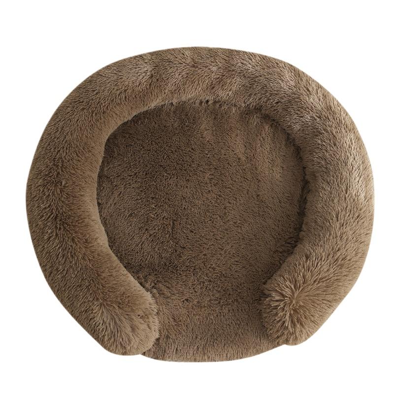 Pelíšek Stelivo pro kočky Podložka pro psy Plyšový Kulatý Stelivo pro domácí mazlíčky Psí postel Zimní Teplá Postel pro domácí mazlíčky Psí stelivo