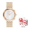 CALVIN KLEIN / watch quartz movement steel strap white dial women's watch 25200322